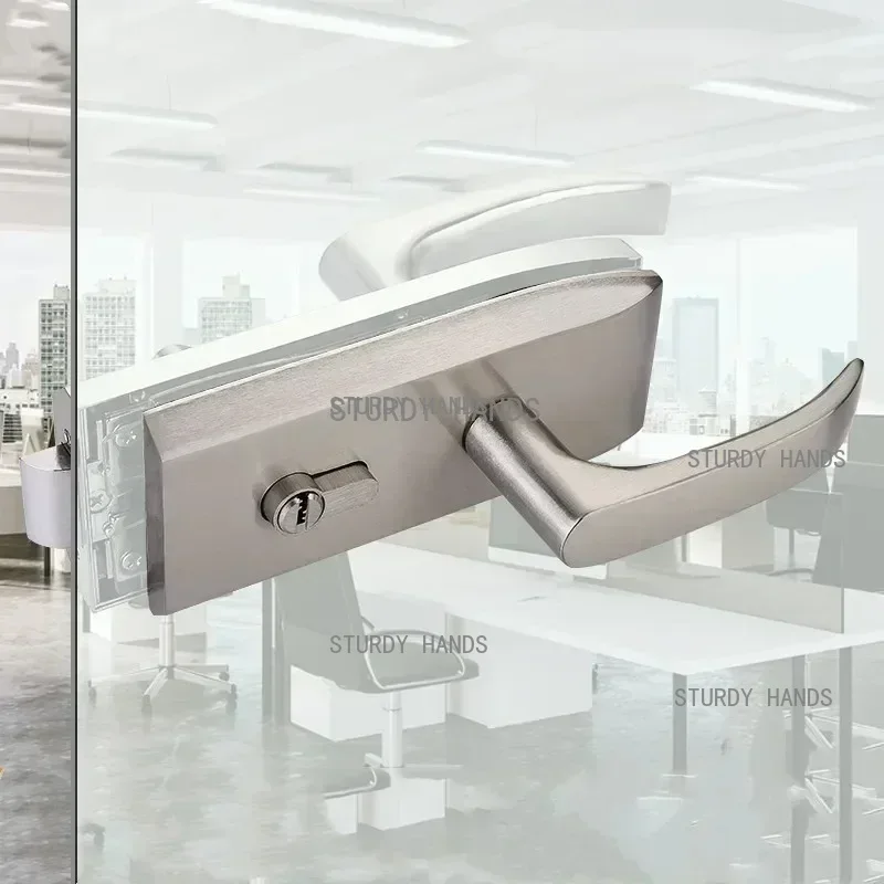 Furniture Hardware Fitting - 사무실 유리 도어 잠금 욕실 스테인레스
