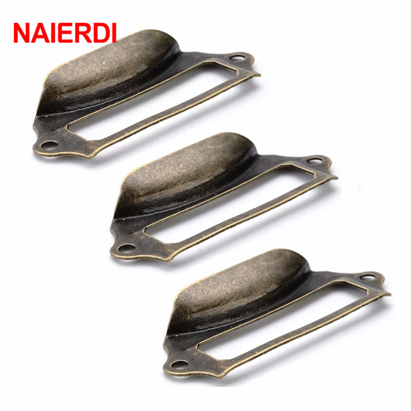 Furniture Hardware Names - NAIERDI 5 개 골동품 황동 금속