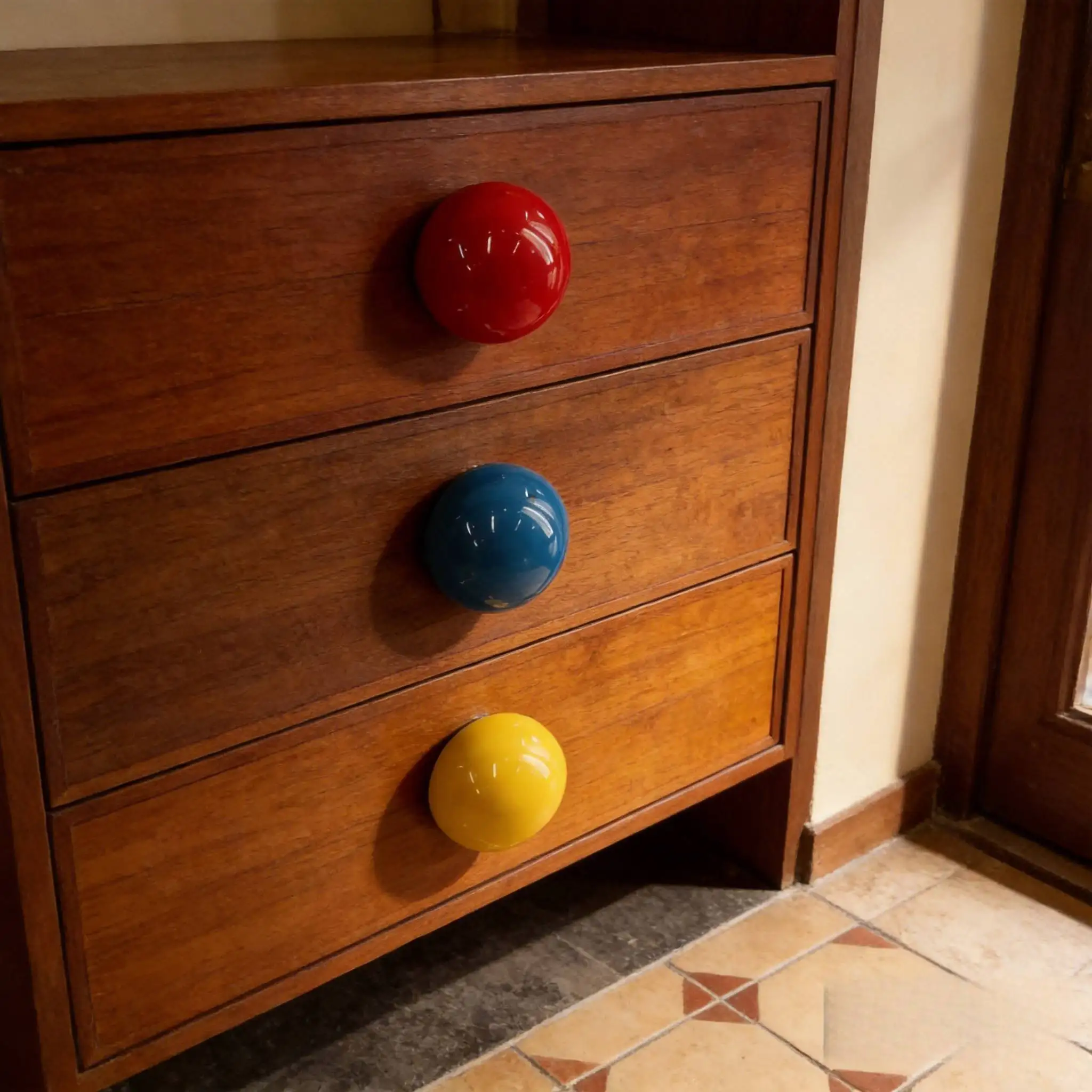 6개들이 단일 구멍 원형 볼 모양의 캐비닛 손잡이, 다 - Furniture Hardware Manufacturer 리뷰 및 가격