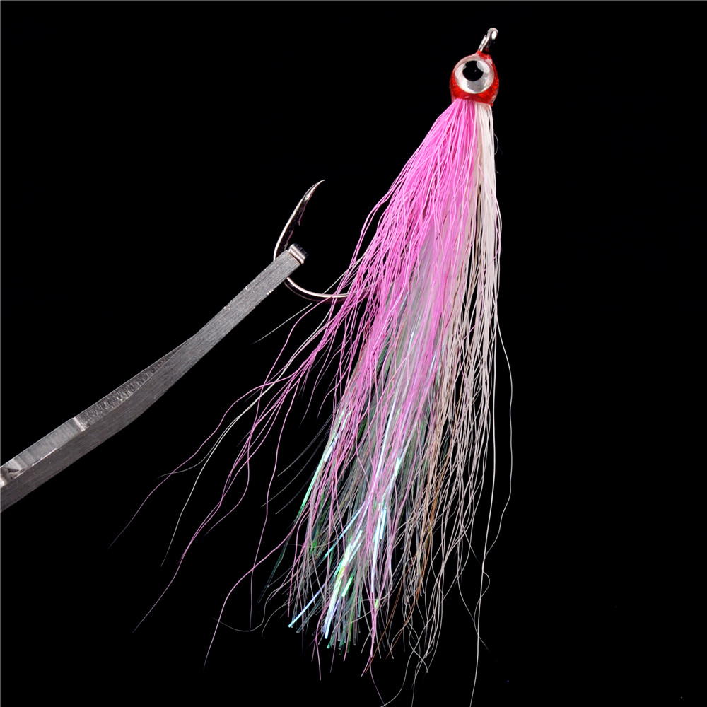 10/20/30PCS Bucktail 티저 낚시 후크  - Furniture Hardware Jig 리뷰 및 가격